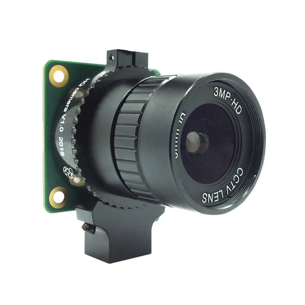 Módulo de Câmera Raspberry pi 12.3 Megapixels Sony Imx477 Sensor com Foco Ajustável mm cs 16 mm Lente de Montagem c para 4b 3b Mais de Alta Qualidade Acessórios p/ quadro de demonstração - Imagem 5