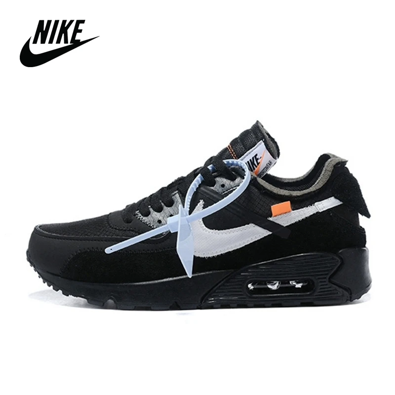 Оригинальные мужские кроссовки Nike OFF-WHITE x Air Max 90 OW с воздушной подушкой Размер 40-46 |