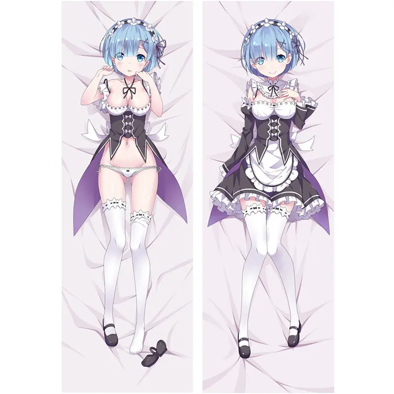 Наволочки с рисунком аниме RE ZERO Start Life in other World пикантное 3D двухстороннее