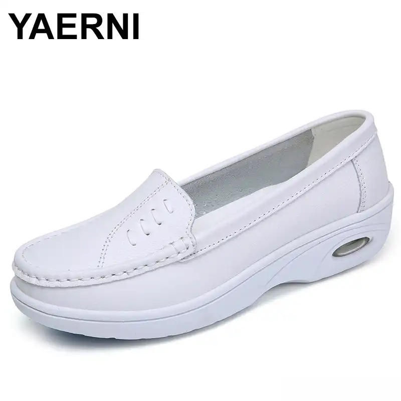 white rubber shoes for nurses