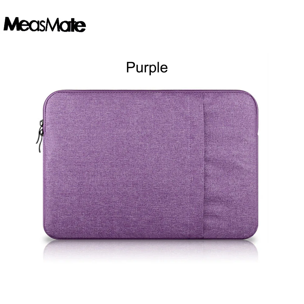 Purple Водонепроницаемая сумка для ноутбука 13 для MacBook Air 13 чехол для ноутбука 11 13 15 дюймов Чехол для компьютера для Mac Book Pro - Цвет: Purple