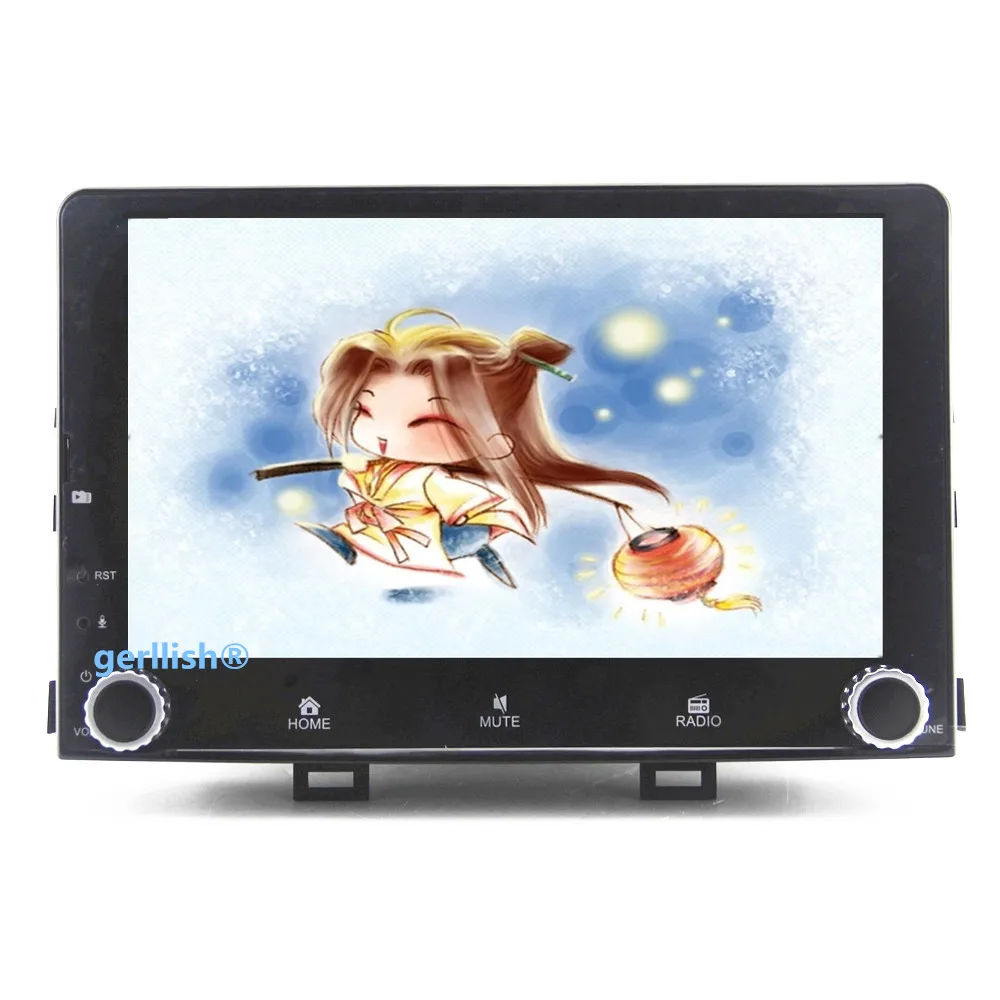 Android 8 1 автомобильный аудио стерео радио dvd-плеер для Kia Rio 2017 2018 2019 gps навигация с