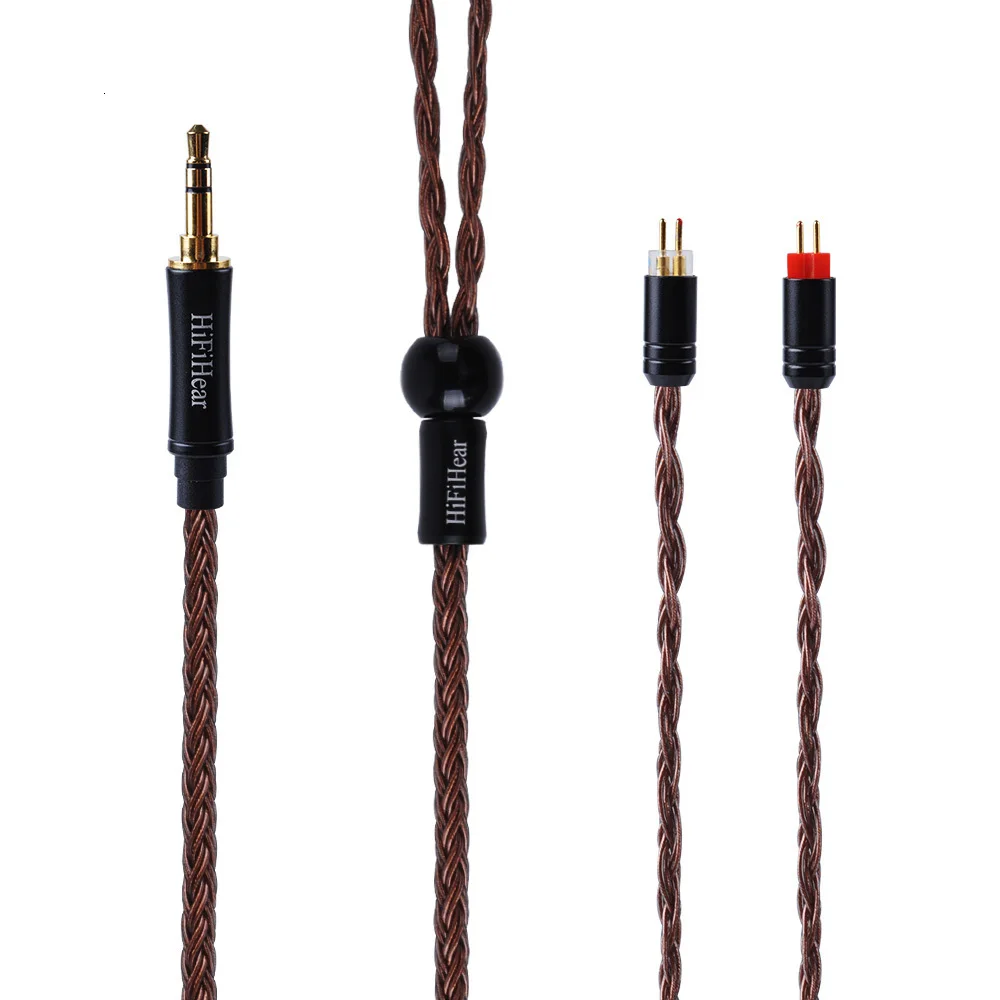 HIFIHEAR 16 Core посеребренный кабель 2,5/3,5/4,4 мм сбалансированный кабель для обновления наушников с MMCX/2Pin для плотным верхним ворсом KZ ZST AS10 CCA HQ8 лампа указателя
