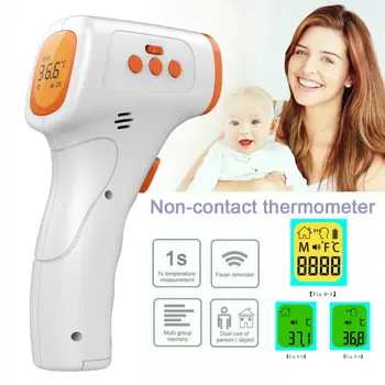 

LED Muti-fuction Baby/Adult Digital Termomete Infrared Forehead Body Thermometer Non-contact Digital Adult Baby Health Care