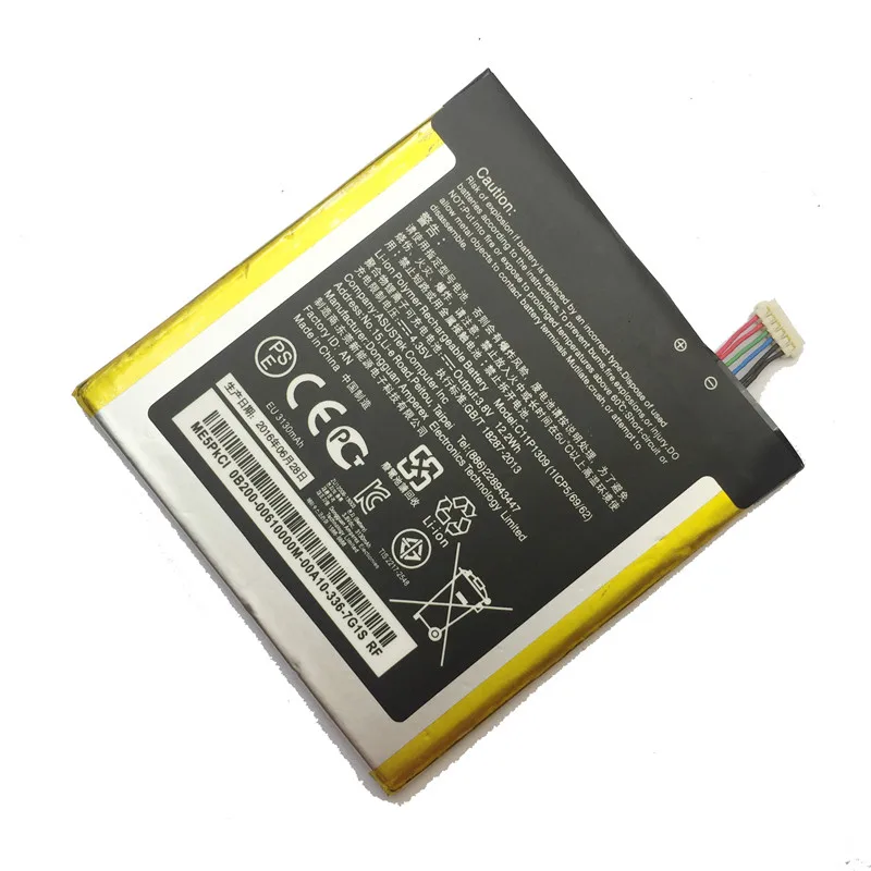 3130 мАч C11P1309 Аккумулятор для ноутбука Asus FonePad Note планшет(ошибка) 6(ME560CG) FHD6 батареи Bateria