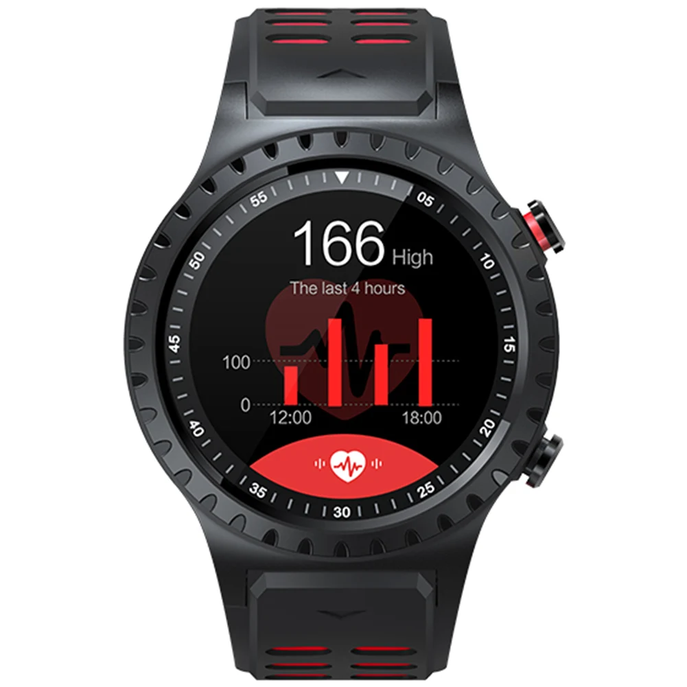M1 барометр подарок Bluetooth профессиональные SIM Смарт часы многофункциональные фитнес часы gps трекер мульти-спортивный режим водонепроницаемый - Цвет: Красный
