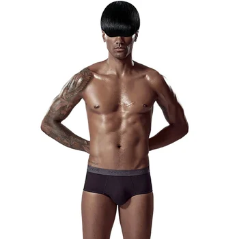 

Low Waist Briefs Men's Breifs U Convex PocketShorts Solid Color Breathable Panties for Men