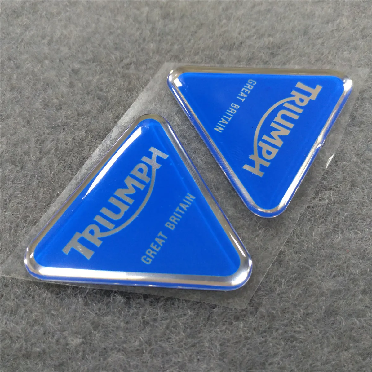 

3 colors For Triumph 3D Stickers DIY Decorative Protector Decal General Purpose Supreme helmet Sticker