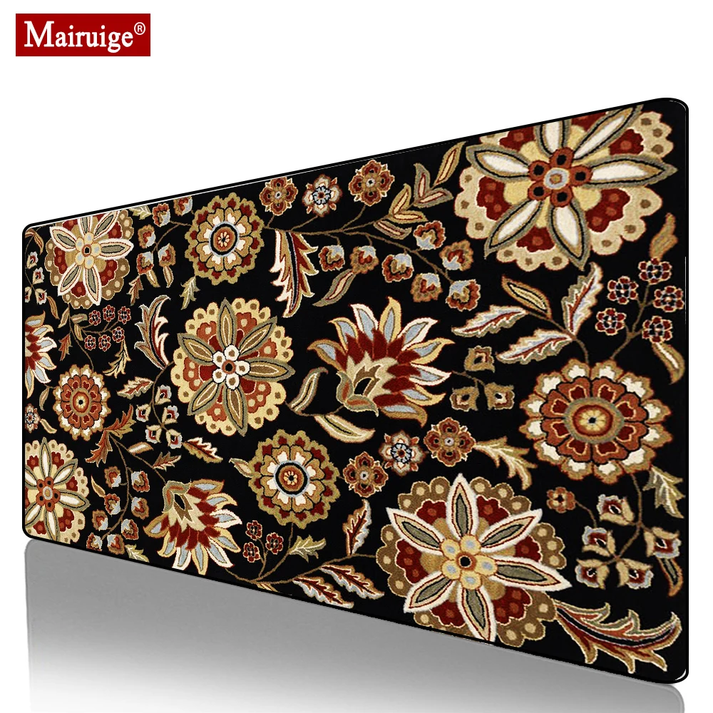 

Home Decoration Persian Rug Mouse Pad XXL Gamer Desk Mat Large Keyboard Pad Gaming MousePad 90x40/80x30cm for Laptop Table Pads