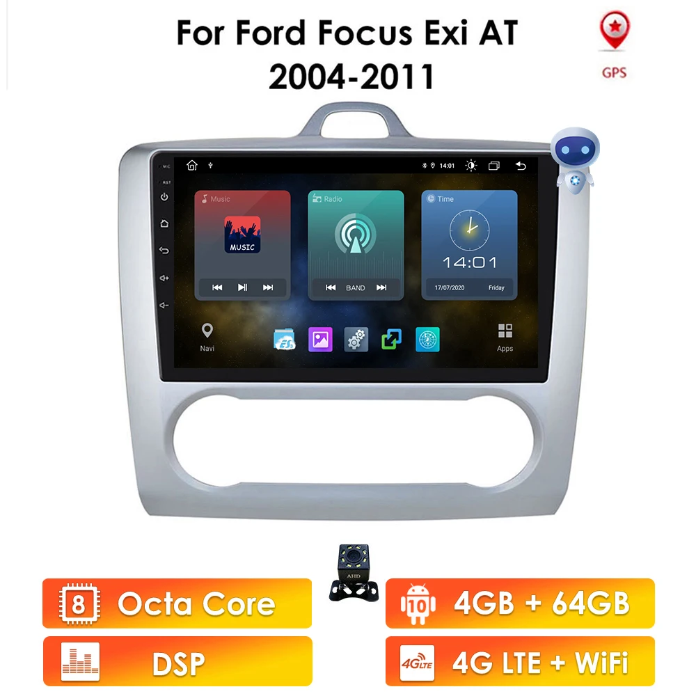 Автомагнитола PX5 для ford стерео-система на Android 4 + 64 с GPS и RDS Навигатором звуком DSP
