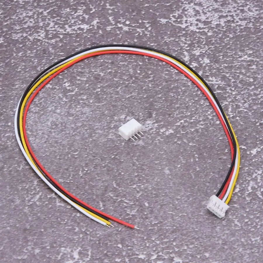 20 комплектов Micro JST PH 2,0 мм 4PIN Мужской Женский Разъем с проводными кабелями 30 см длина соединительный провод кабель