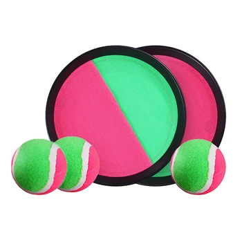 

1Set Sucker Sticky Ball Toy Sports Toss and Catch Ball Game Set for Child Interactive Outdoor Toys