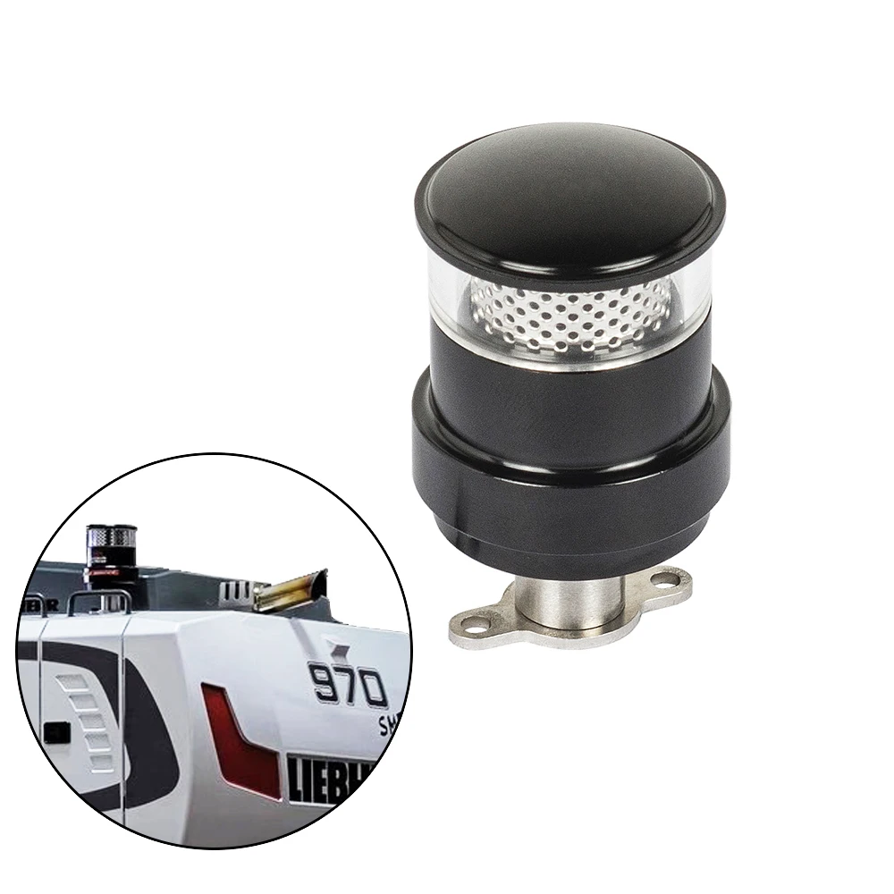 RCMetalSmokeExhaustFilterFor114HydraulicExcavatorUpgradeDIY