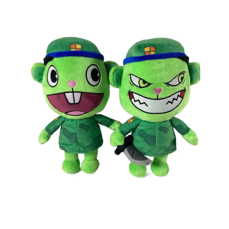 Счастливое дерево друзья аниме плюшевые куклы HTF Flippy игрушки 28 см | Игрушки и