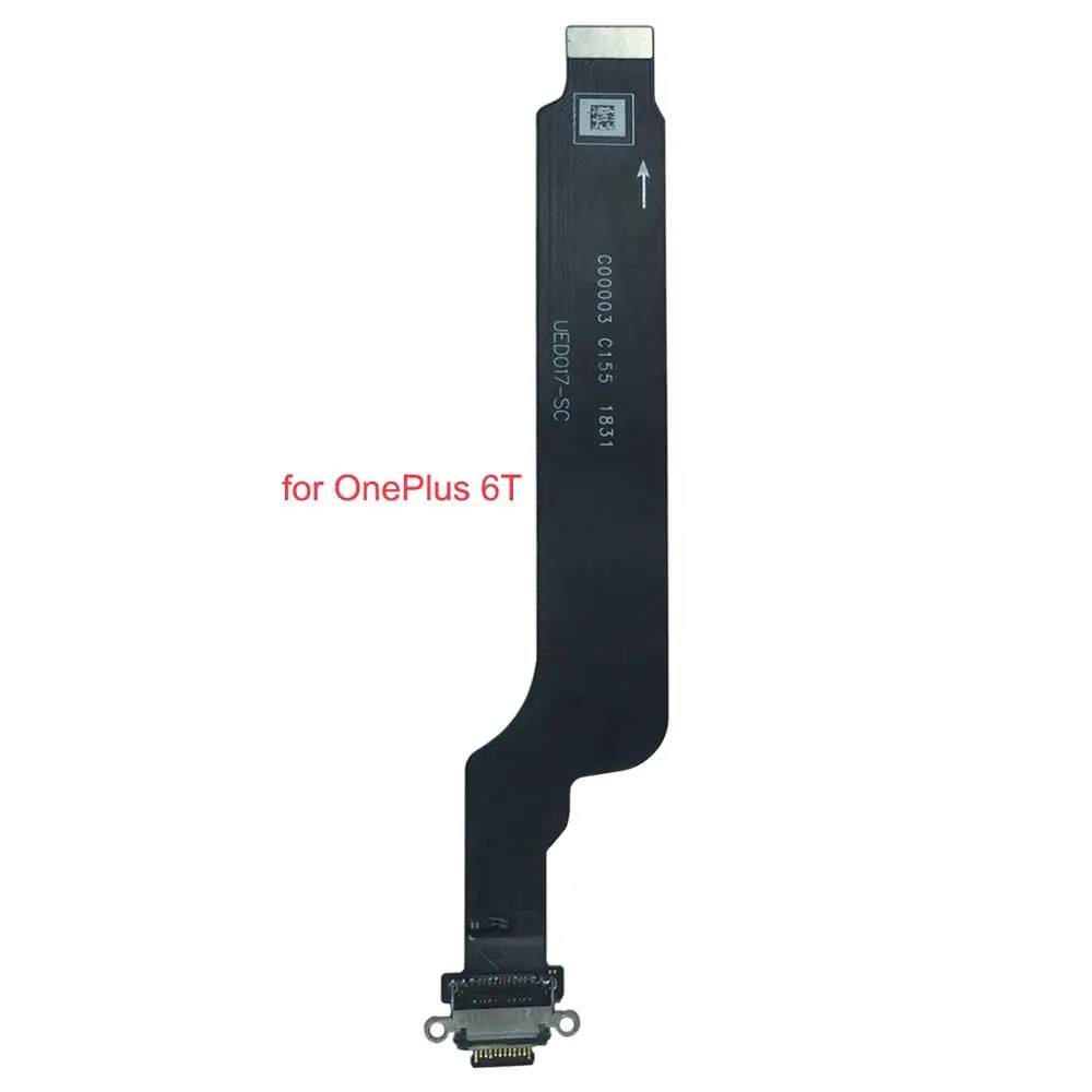 Charging Port Flex Cable For OnePlus 6 6T USB Charging Dock Power Connector Flex Cable Spare Part For OnePlus