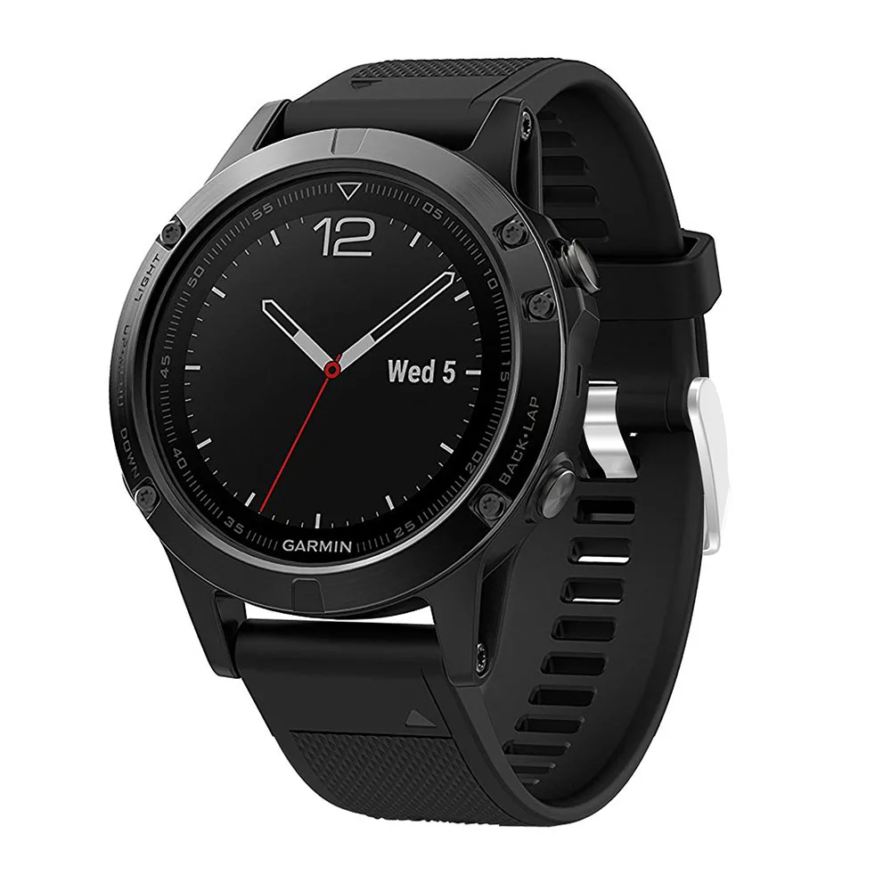 Ремешок силиконовый для наручных часов быстросъемный браслет Garmin Fenix 6S 6X 6 Pro 5S 5X 5