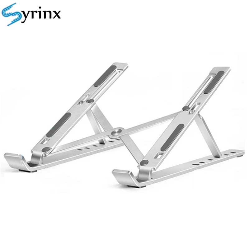 Metal Portable Foldable Laptop Stand Adjustable Notebook Holder Aluminum Support For Macbook Pro Air Computer Tablet Base Desk | Автомобили