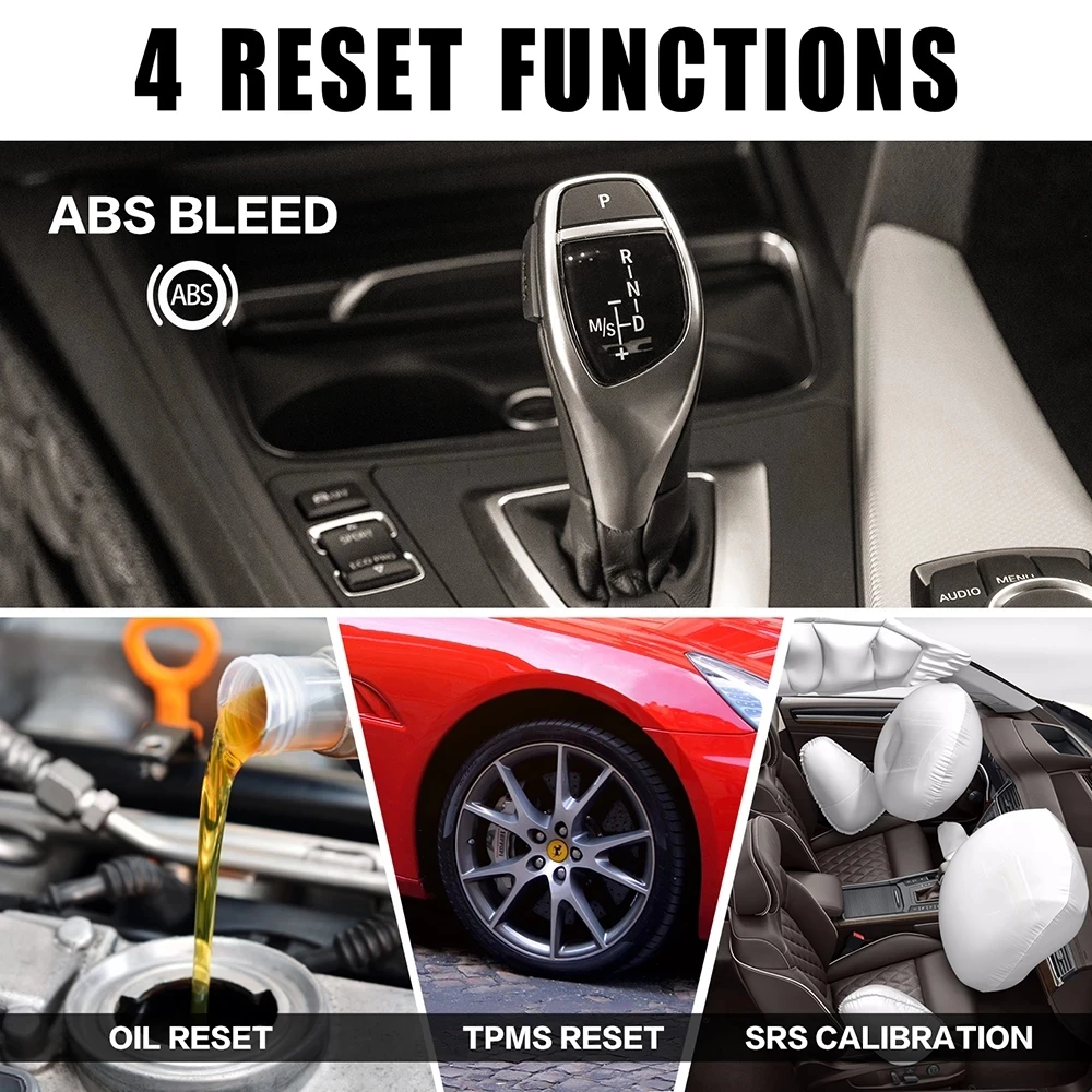 Сканер для считывания кодов Thinkcar ThinkScan 601 obd2 двигателя ABS подушки безопасности SRS с