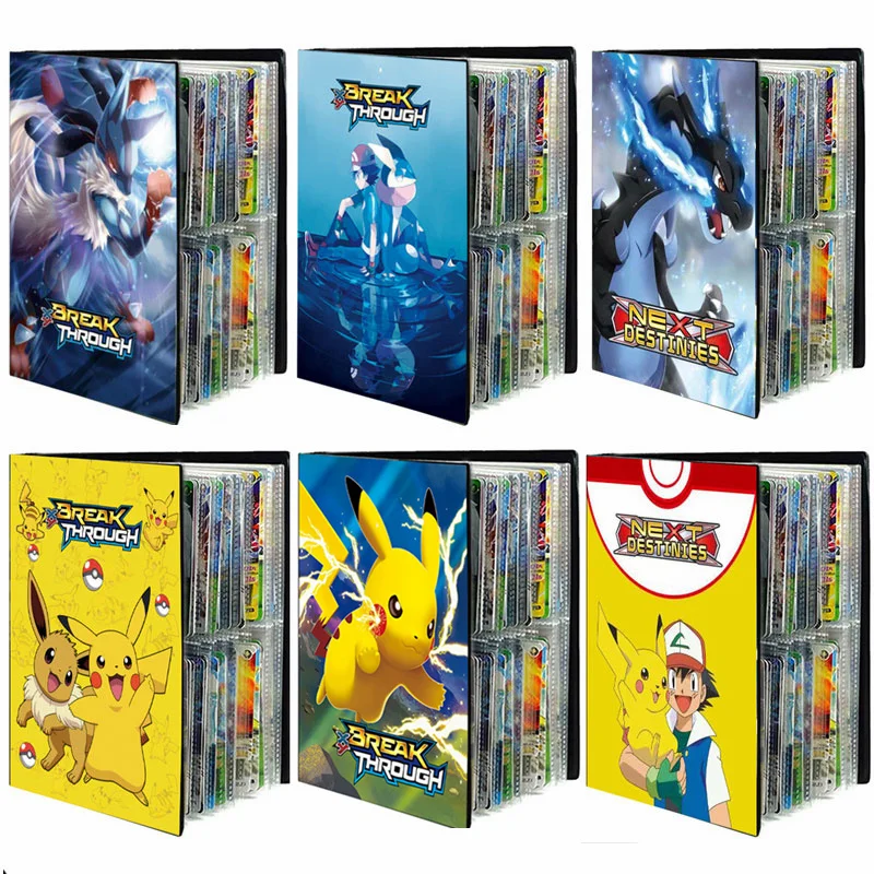 Новинка 2021 карты Pokemon Vmax альбом 240 шт. книга Greninja Charizard мультяшная модель