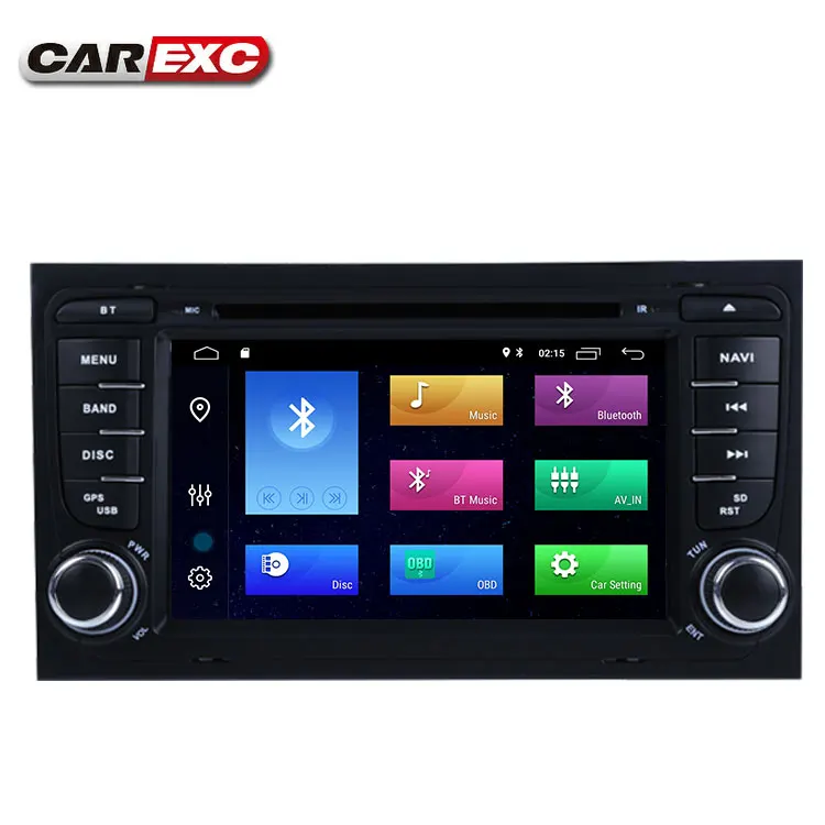 Cheap 7 Inch Android  9.0 Car DVD Player For Audi/A4/S4 2002-2008 With Canbus Wifi FM/AM GPS Radio Multimedia Screen Navi Carplay 1