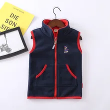 Children Polar Fleece Waistcoat BOY'S Spring And Autumn New Style Fleece Vest Children Waistcoat Baby Girls Warm Coat