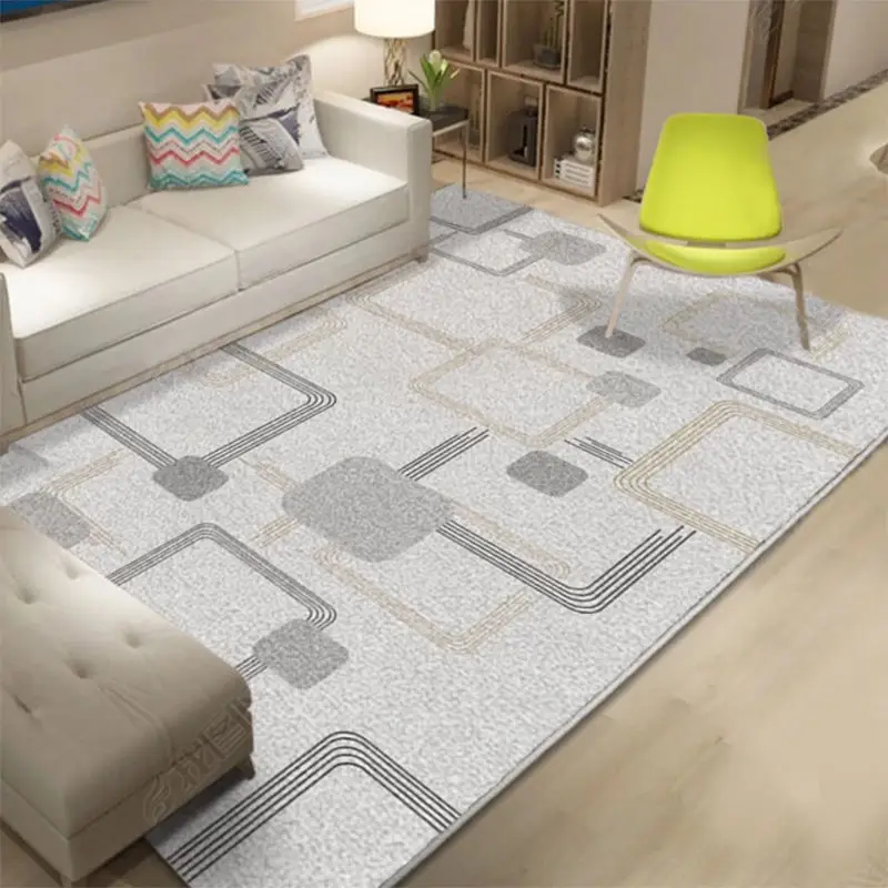 Modern Minimalist Carpet Gray Home Living Room Sofa Table Cover Morocco Bedroom Bed Blanket Northern European-Style - Цвет: 19