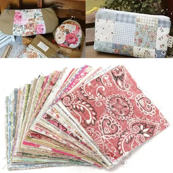 

Bundle Cotton cloth Patchwork Scraps Quilting Sewing DIY Crafts Creative