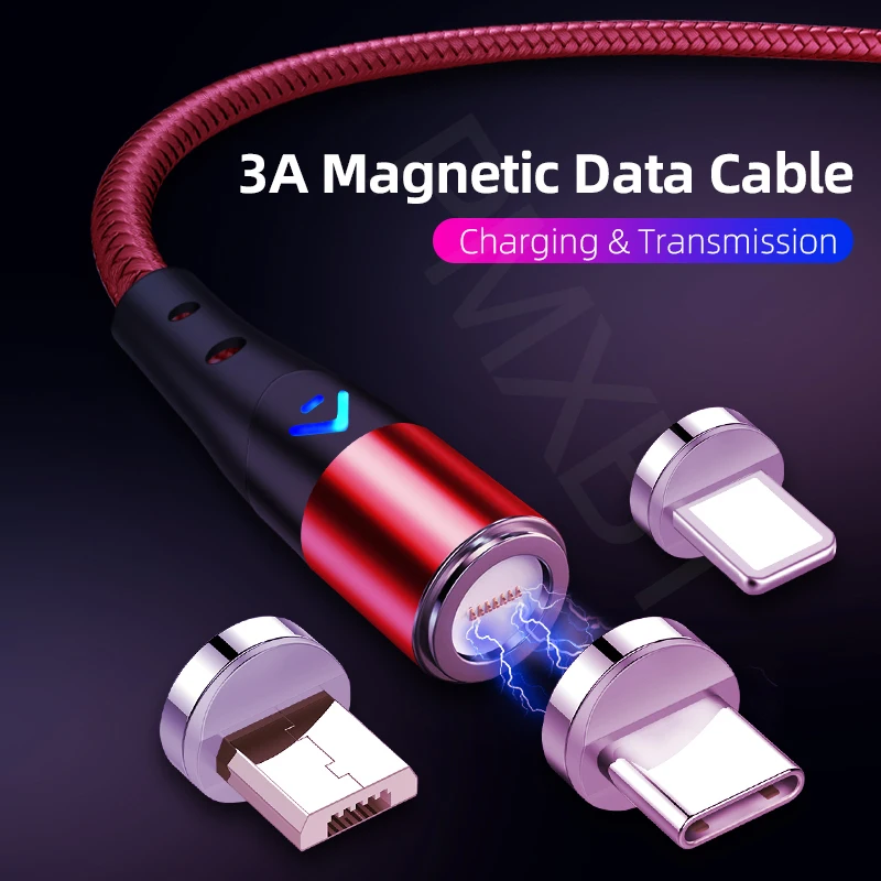 1 M/2 M 3A USB кабель для быстрой зарядки для iPhone 11 XS Micro USB кабель для samsung Xiaomi Redmi huawei type C быстрое зарядное устройство Шнур для передачи данных