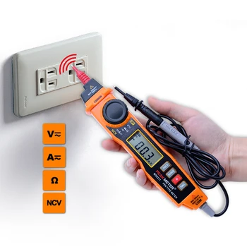 

PEAKMETER MS8211 Pen Type Digital Multimeter with NCV Current Volta ACV/DCV Electric Handheld Tester Multi Tester Portable Tools