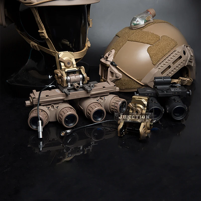 Tactical Goggle Mount GSGM w/ Helm Shroud Adapter Platte Set Boden Spec Für EINE/AVS-6 AVS-9 PVS-23 ANVIS GPNVG-18 Nachtsicht