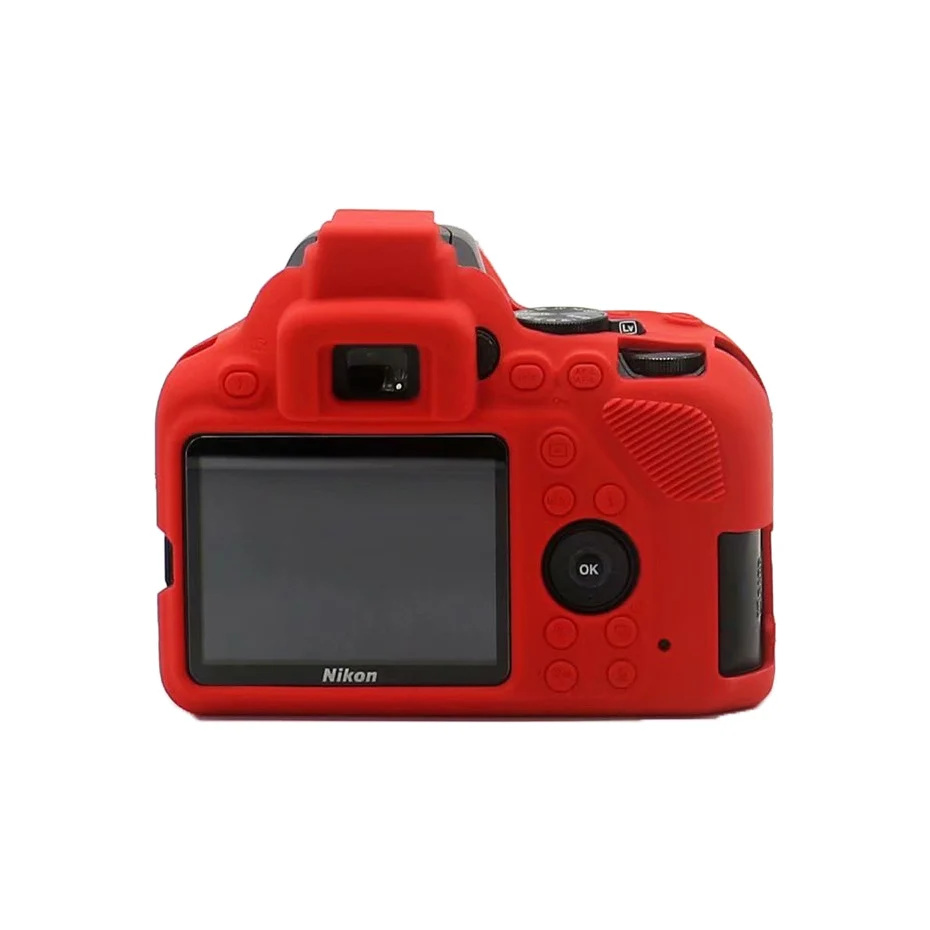 FOTOFLY D3500 сумка для камеры Мягкий силиконовый чехол батарейный отсек камеры Защитные чехлы для Nikon D3500 защитные аксессуары