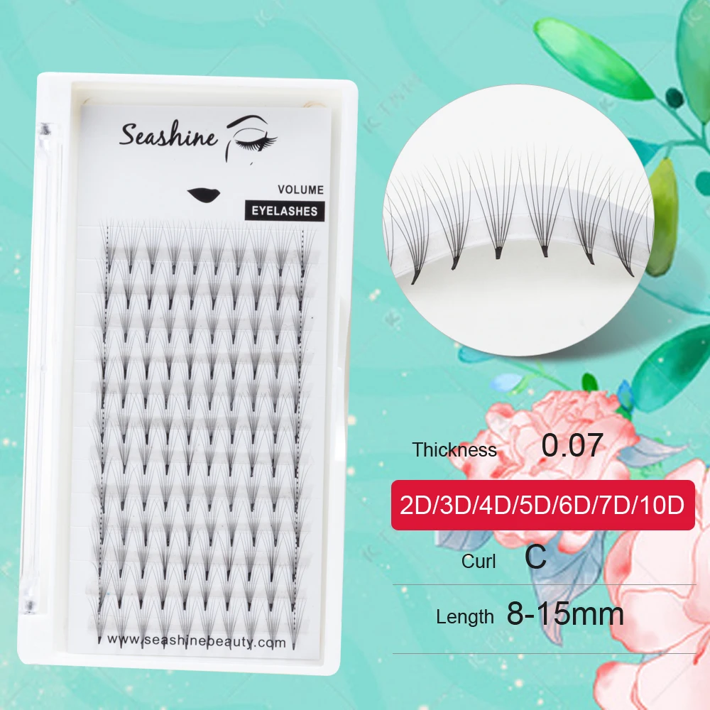 Ресницы Накладные Seashine 2D/3D/4D/5D/6D/7D/10D|Накладные ресницы| |