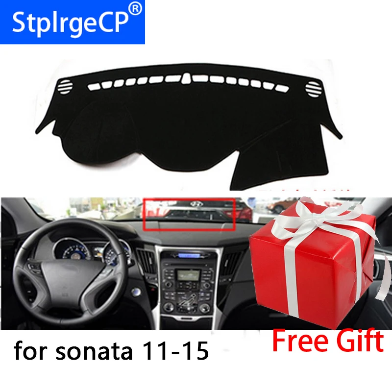 For Hyundai Sonata I45 2010 2015 Car Styling Dash Mat Dashmat Dashboard