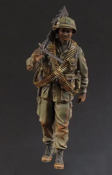 Модель из смолы 1/35 года Строительный набор фигурка пехоты США|Наборы для сборки
