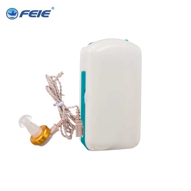 Siemens цифровой карманный слуховой аппарат Pockettio для умеренной или тяжелой потерей
