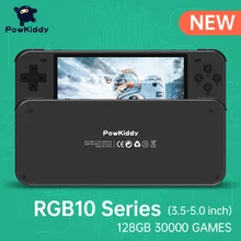 POWKIDDY RGB10 в ретро-стиле с открытым исходным кодом системы портативная игровая консоль RK3326 RGB10 MAX 3,5-дюймовый IPS Экран 3D рокер детский подарок POWKIDDY RGB10 в ретро-стиле с открытым исходным кодом системы портативная игровая консоль RK3326 RGB10 MAX 3,5-дюймовый IPS Экран 3D рокер детский подарок