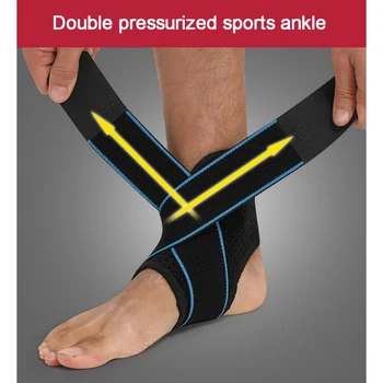 Enkel Guard Bandage Compressie Verstuiking Proof Enkel Protector Voor Bergbeklimmen Gym Workout