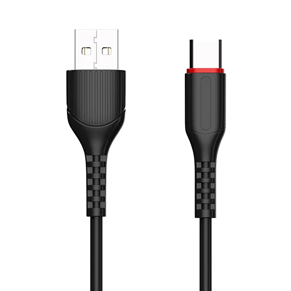 Jellico 3 в 1, USB кабель для iPhone, samsung, Xiaomi, мульти быстрая зарядка, микро USB кабель для мобильного телефона, usb type-C кабель - Цвет: Type C Black