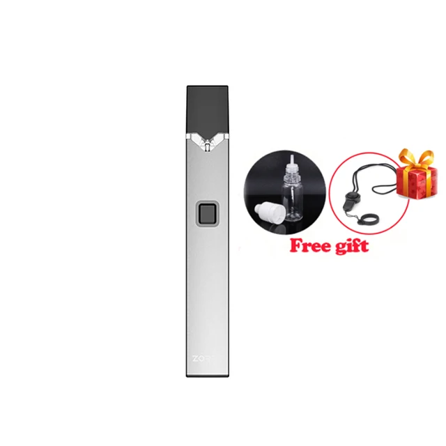 OVNS W02 комплект ZORRO Pod Vape 250 мАч батарея Vape ручка 0,7 мл керамическая катушка Pod картридж комплект электронной сигареты VS W01 комплект для JUUL - Цвет: gray