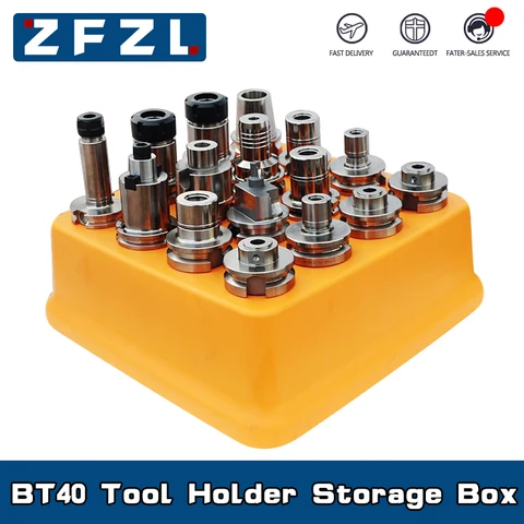 New ER collet storage box 60 hole ER25 and 35 hole ER32 collet plastic ...