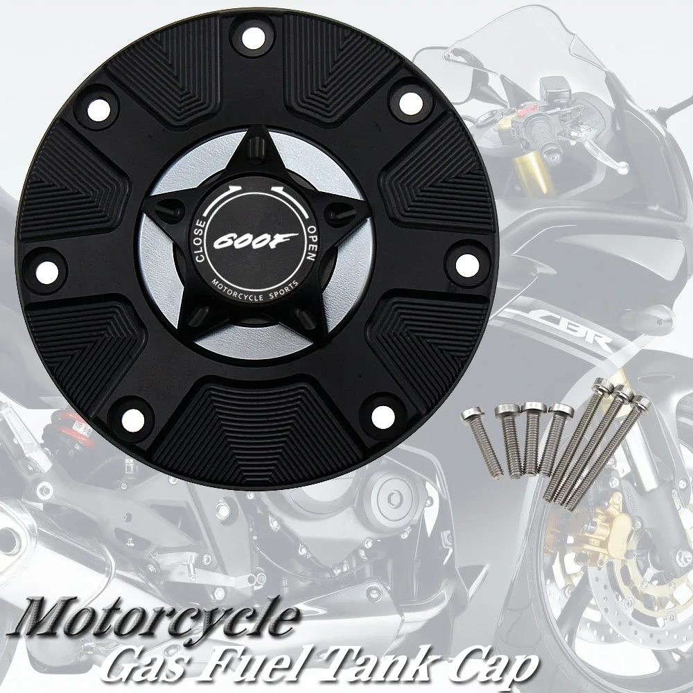 Крышка газового топливного бака с логотипом(600F) для Honda CBR600F CBR 600F 600 F 2011- быстросъемная крышка мотоцикла