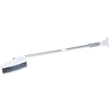 Brush from snow and ice with a telescope. handle with soft распушённой bristle brush+ scraper(86-123 cm) AIRLINE AB-R-06R