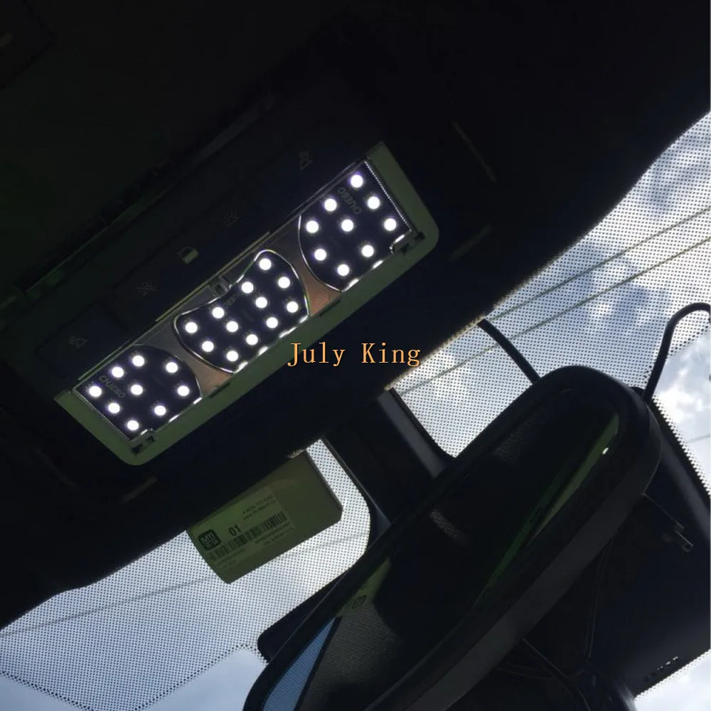Светодиодная подсветка для салона автомобиля July King чехол Chevrolet Volt Buick Regal Opel Insignia