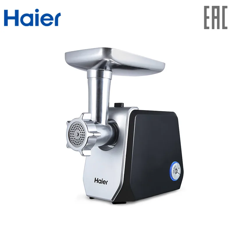 Мясорубка Haier HMG-119 (LED подсветка алюминиевая чаша 2.2кг/мин) | Бытовая техника