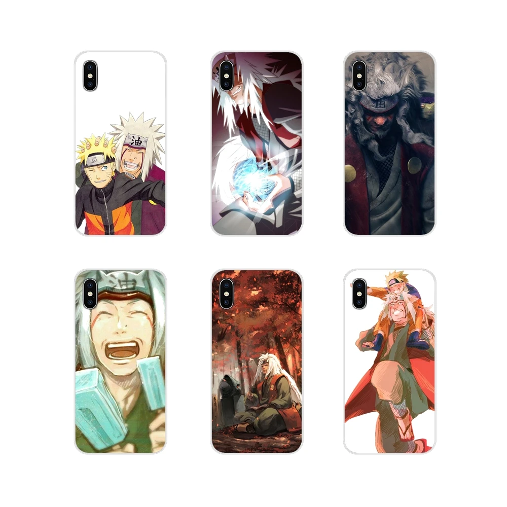 Персонализированные мягкие прозрачные чехлы Naruto And Jiraiya для Xiaomi Mi4 Mi5 Mi5S Mi6 Mi A1 A2 A3 5X