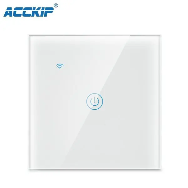 

[Source Factory] Europe Compasses WiFi Smart Wall 86 Panel Switch Graffiti Smart 1-Way Touch Switch