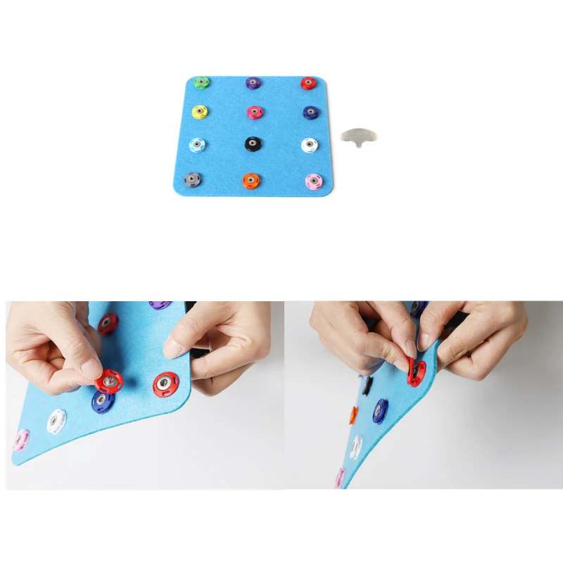 

Montessori Toys Buttons Game Colors Sorting and Matching Kids Fingers Motor Skill Preliminary Exercise Early Childhood Education