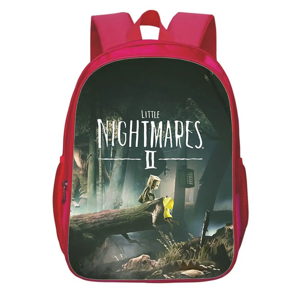 Little Nightmares 2 Kindergarten Backpack Girls Toddler Game Knapsack Baby Toddler Rucksack Mochila Girl Gift.Support Custom