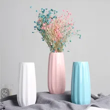 Современный минималистский керамическая ваза белый розовый синий для гостиной настольная ваза украшение