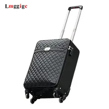 Новинка, Женский чемодан на колесиках, чехол для путешествий, высокое качество, чехол на колесиках, 1" 20" 2" дюймов, чехол на колесиках